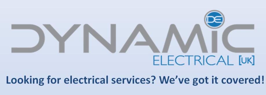 Main header - "Dynamic Electrical (UK)"