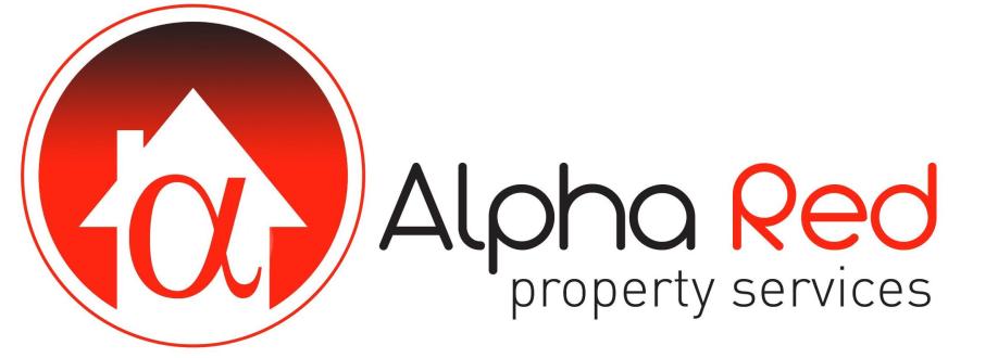 Main header - "Alpha Red Property Services"