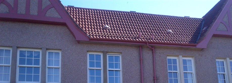 Main header - "Dunwell Roofing Scotland Ltd"