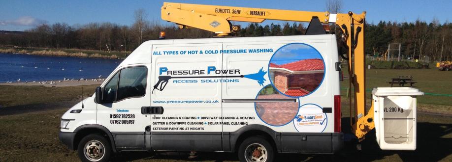 Main header - "Pressure Power access solutions"