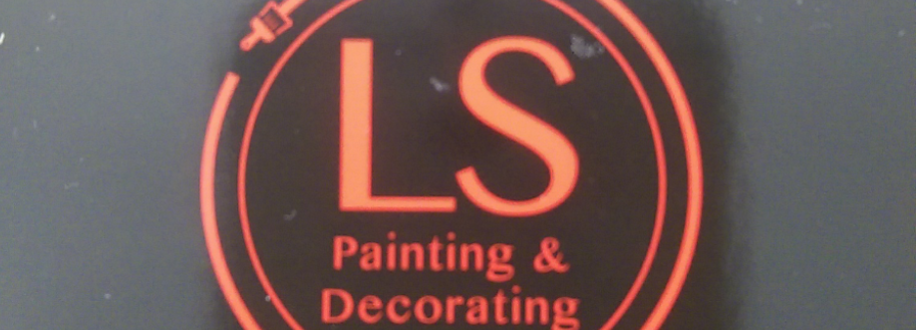 Main header - "lyle stuart painting and decorating"