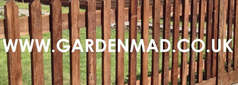 Main header - "Gardenmad.co.uk"