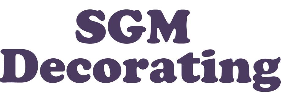 Main header - "SGM Decorating"
