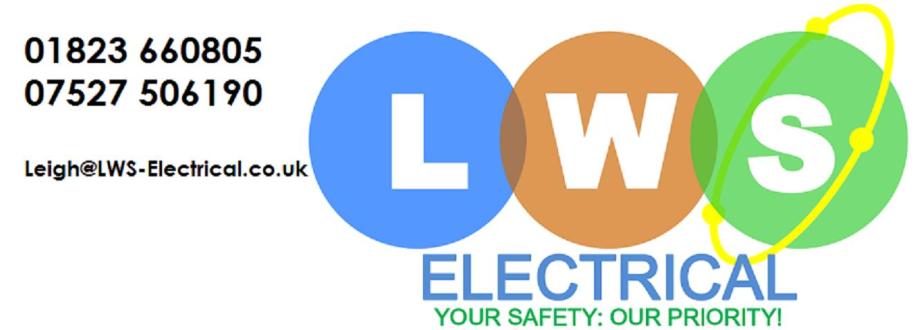 Main header - "LWS Electrical"