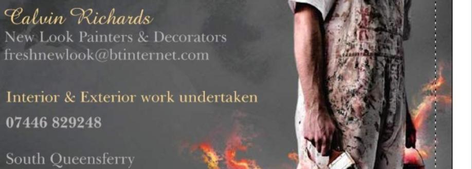 Main header - "Fresh New Look Painters & Decorators"