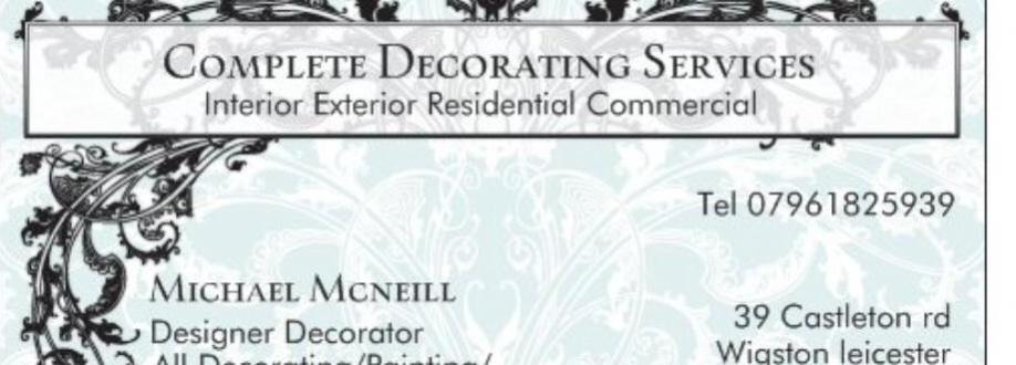 Main header - "Complete decorating services"