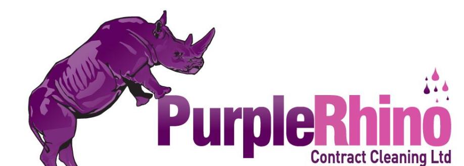 Main header - "Jacqueline Smith T/A Purple Rhino Contract Cleaning"