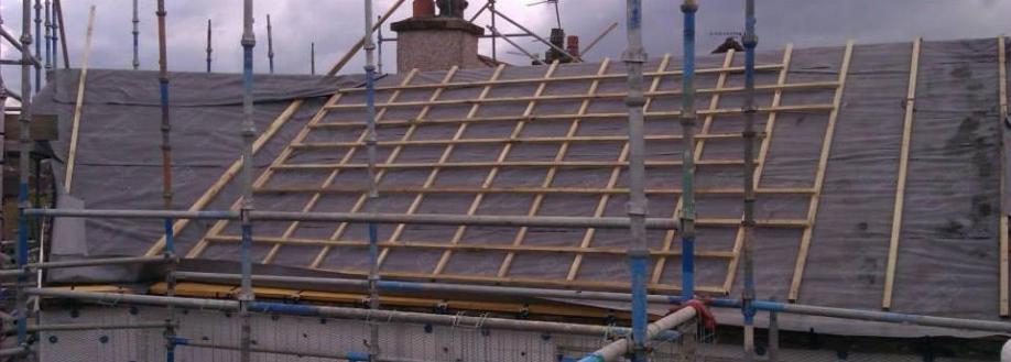 Main header - "richardson&reid roofing & plastering"
