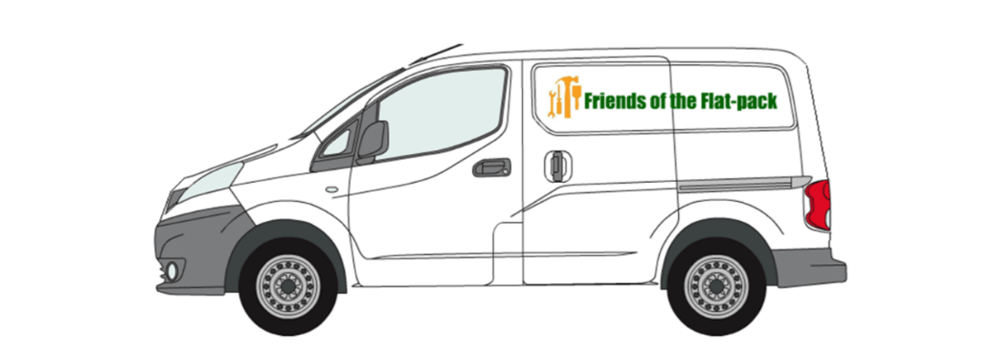 Main header - "North West Sunblinds and (Friends of the Flat-pack)"