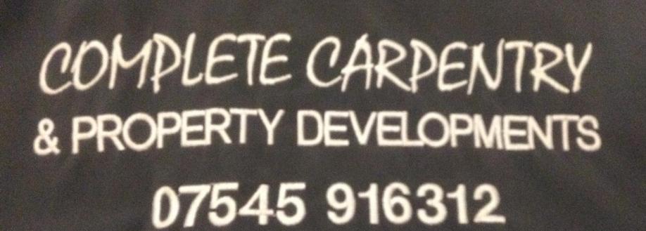 Main header - "Complete carpentry and property development"