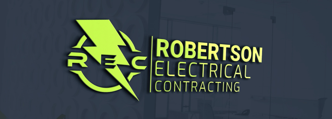 Main header - "Robertson Electrical Contracted LTD"