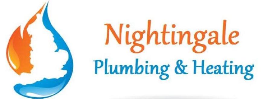 Main header - "nightingale plumbing and heating"