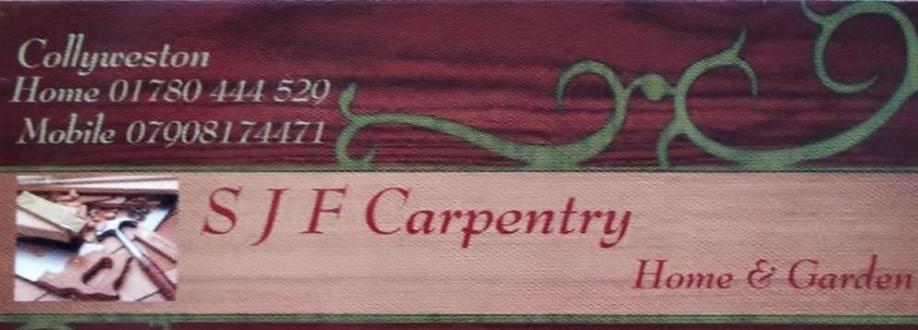Main header - "S J F Carpentry Services"
