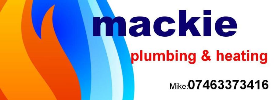 Main header - "Mackie Plumbing & Heating"