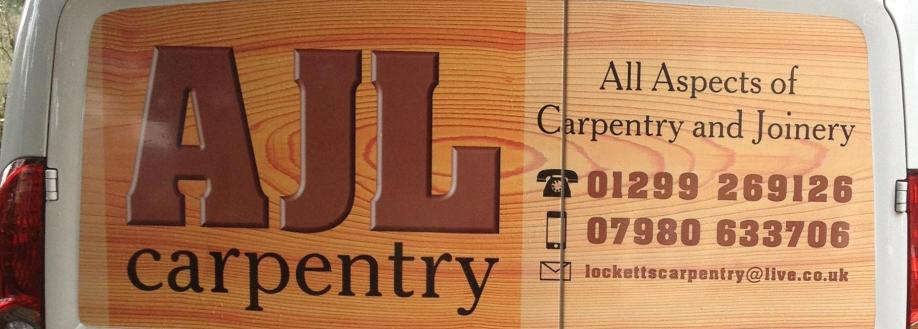 Main header - "AJL Carpentry"