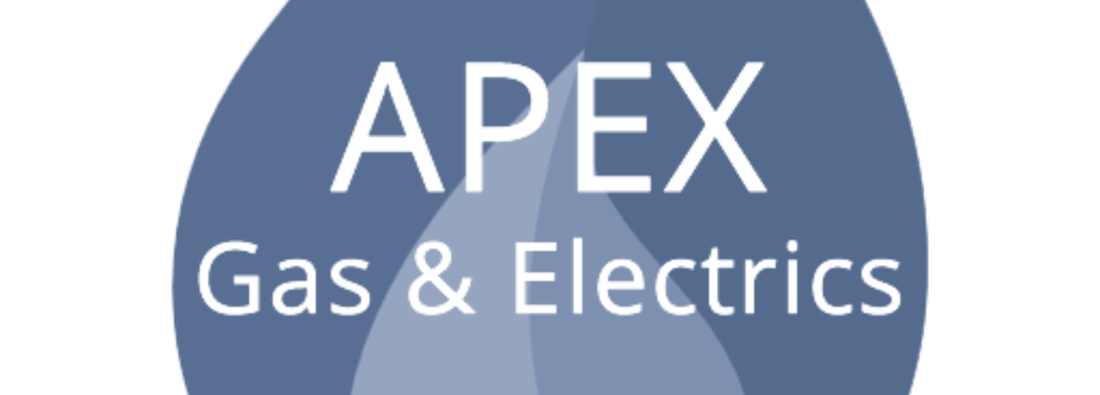 Main header - "Apex Gas & Electrics"