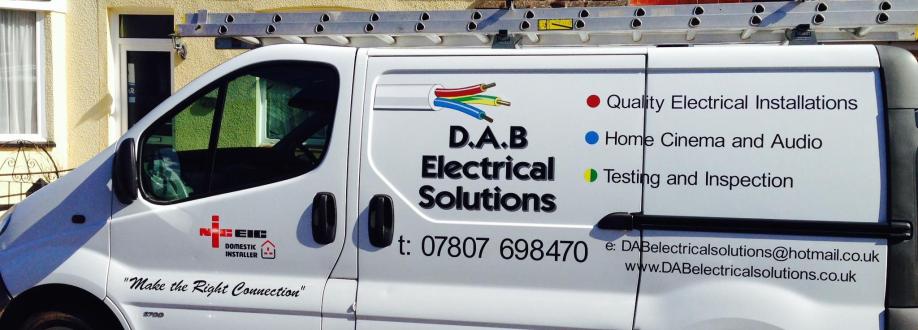 Main header - "D.A.B Electrical Solutions"