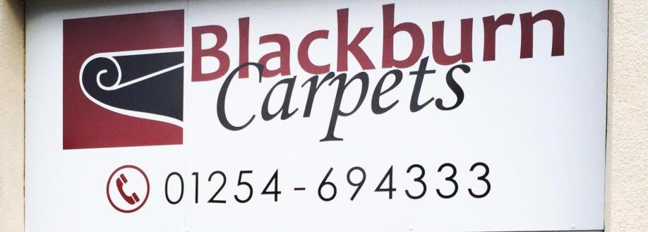 Main header - "Blackburn Carpets"