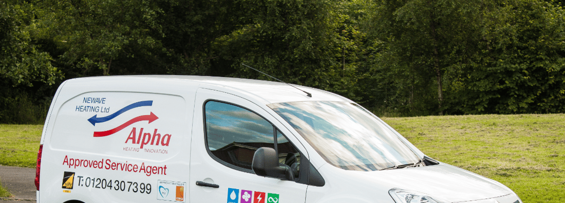 Main header - "newave heating ltd"