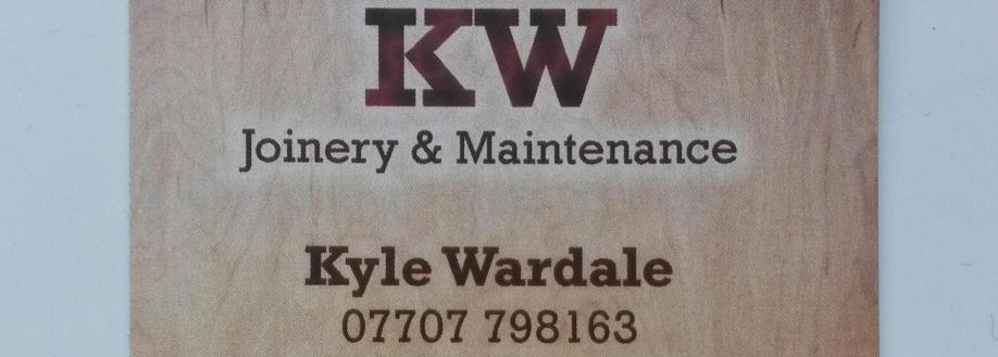Main header - "KW joinery & Building Services"