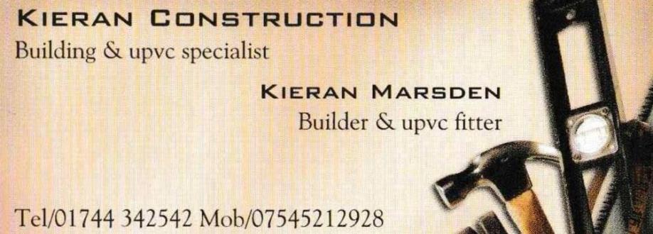 Main header - "Kieran construction"