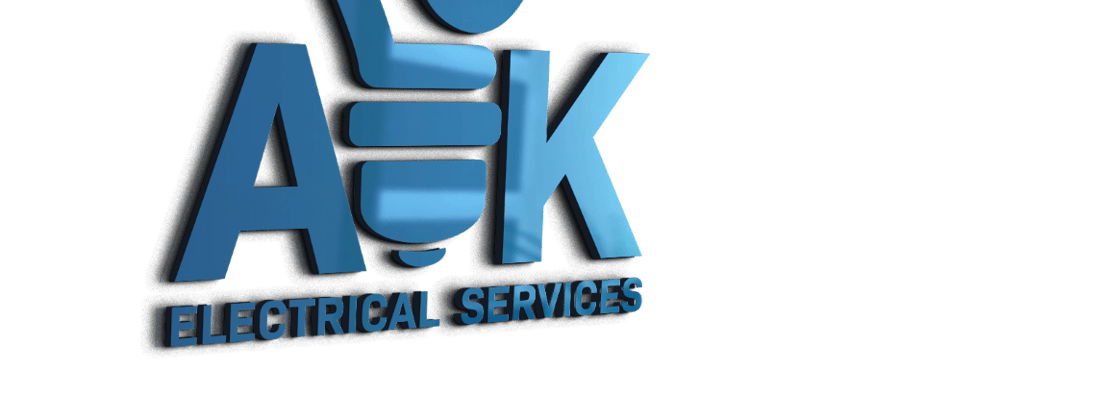 Main header - "AK Electrical Services"