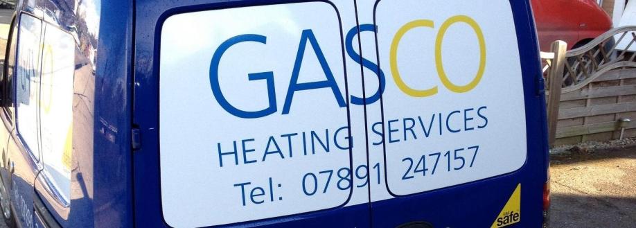 Main header - "Gasco Heating Services"