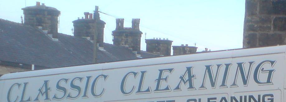 Main header - "classic cleaning"