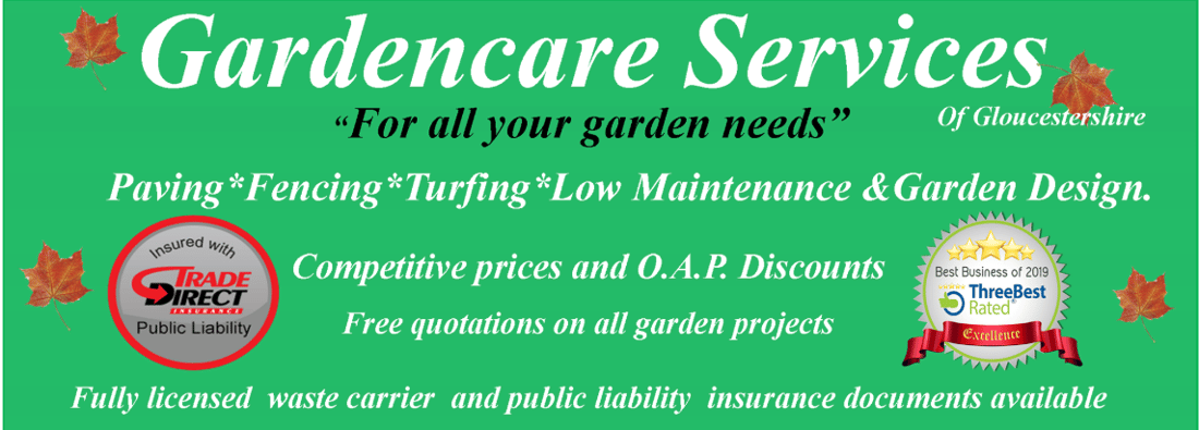Main header - "GardenCare Services"