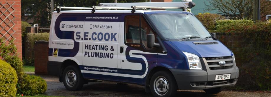 Main header - "S E Cook Heating and Plumbing"