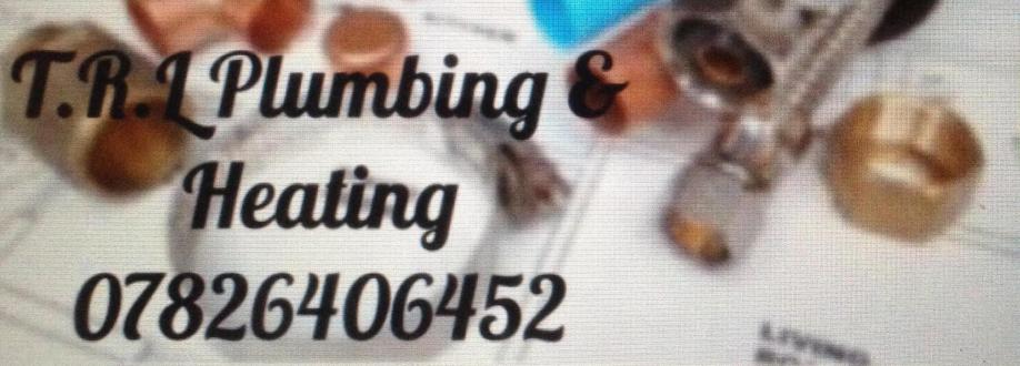 Main header - "T R L Plumbing and heating"