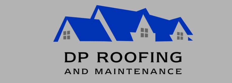 Main header - "dp roofing"