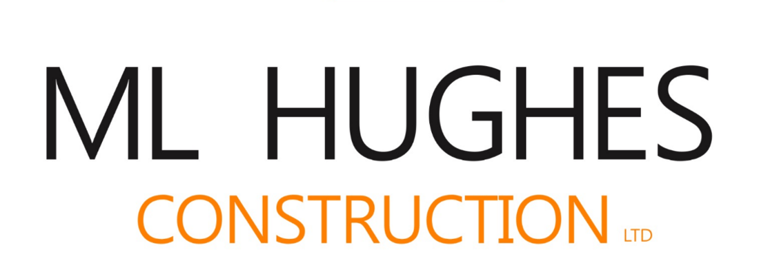Main header - "ML Hughes Construction Ltd"