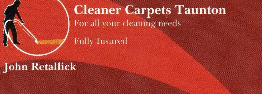 Main header - "Cleaner carpets Taunton"