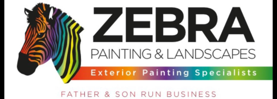 Main header - "Zebra Painting Exterior Painting Specialists"