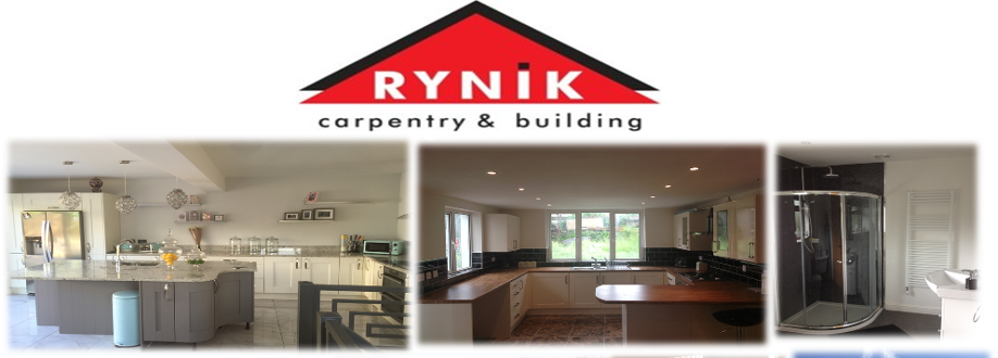 Main header - "Rynik Carpentry & Building Ltd"