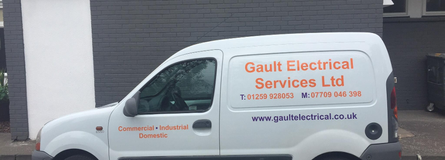 Main header - "Gault Electrical Solutions Ltd"