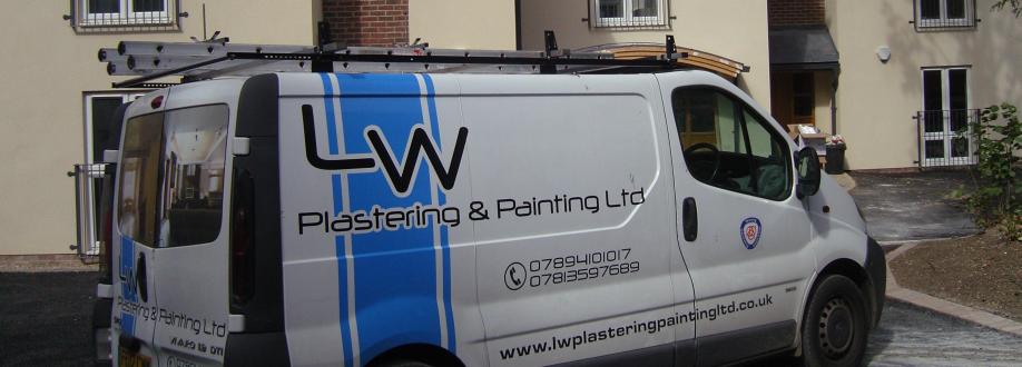 Main header - "LW plastering & painting Ltd."