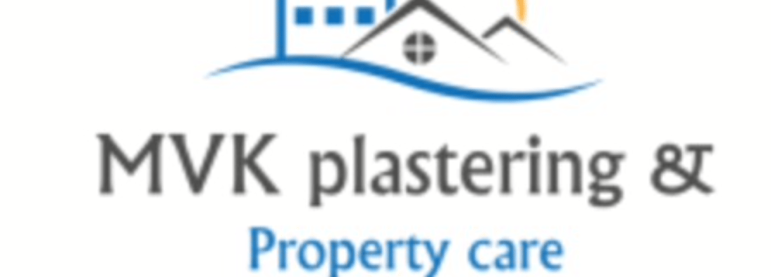 Main header - "MVK Plastering and Property care"