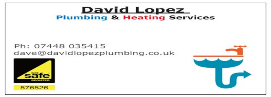 Main header - "David Lopez Plumbing"