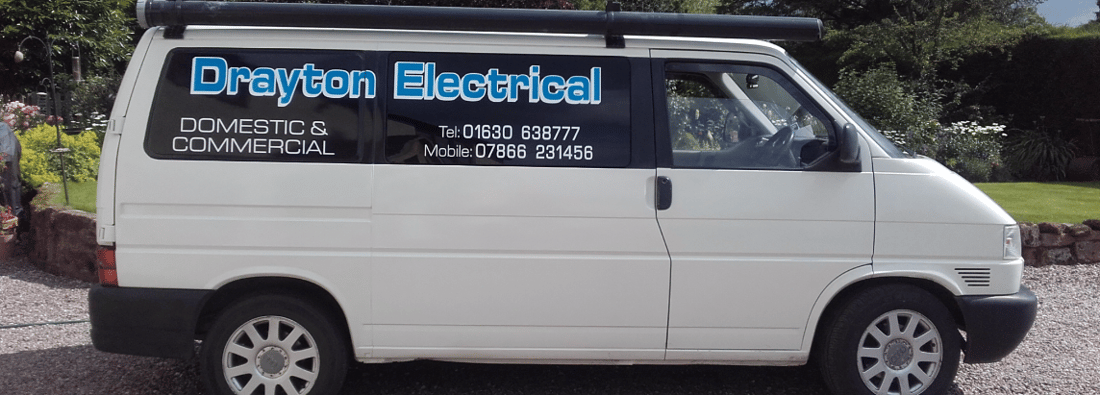 Main header - "Drayton Electrical"