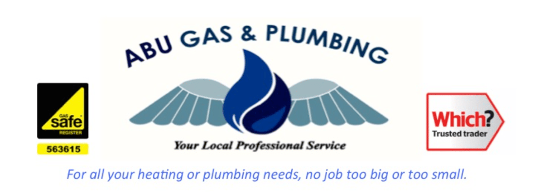 Main header - "A B U Gas & Plumbing"
