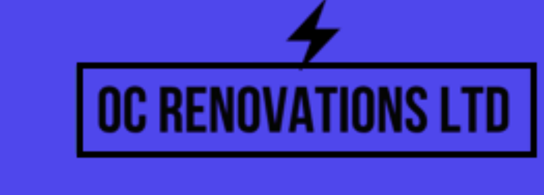 Main header - "o c renovations  ltd"
