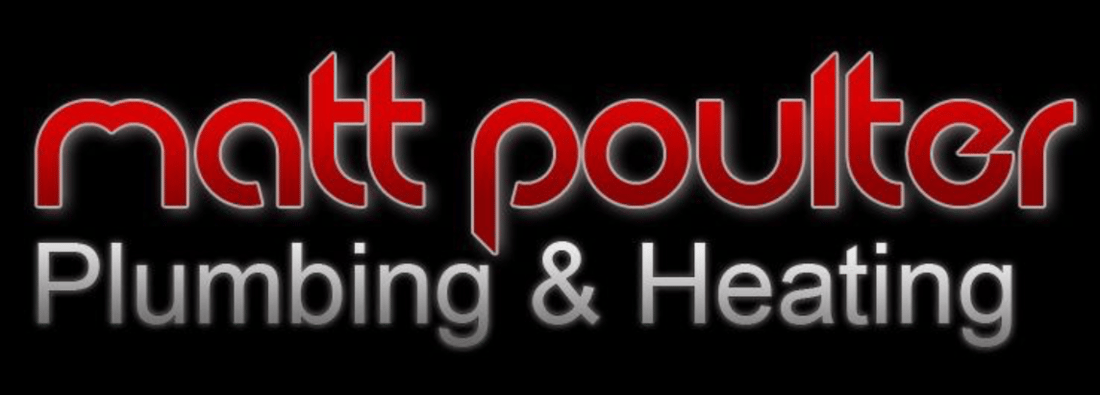 Main header - "Matt Poulter Plumbing, Heating & Bathrooms"