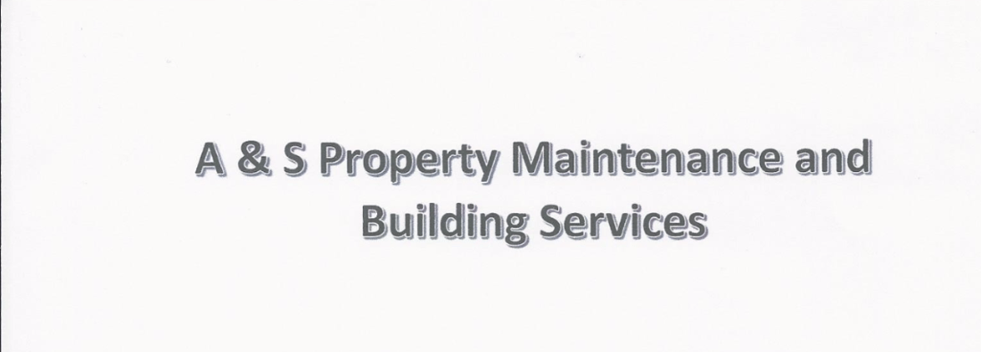 Main header - "AS Property Maintenance"