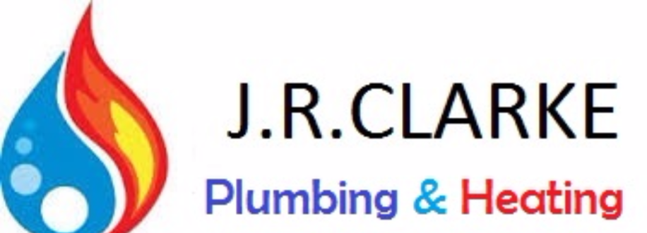 Main header - "J R Clarke Plumbing & Heating"