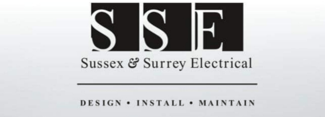 Main header - "sussex&surrey electrical"