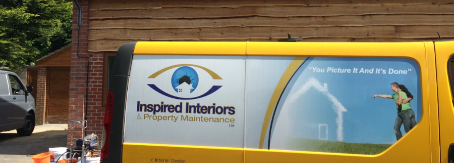Main header - "Inspired Interiors & Property Maintenance Ltd"