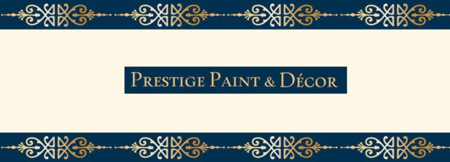 Main header - "Prestige Paint & Decor"