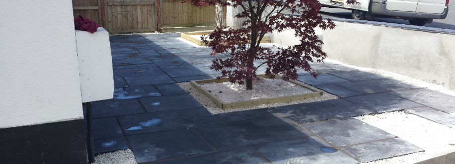 Main header - "Platinum Landscaping and Property Maintenance"